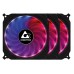 CHIEFTEC Set Ventilatora Tornado RGB CF-3012-RGB 120 x 120 x 25mm (3 komada)