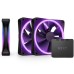 NZXT F120 RGB Duo Triple Pack 120mm ventilator crni (RF-D12TF-B1)