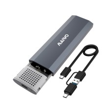 MAIWO USB 3.2 Tip-C Kućište za M.2 PCIe NVMe SSD, aluminium, bez alata, K1689P