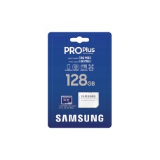 SAMSUNG Memorijska kartica PRO PLUS MicroSDXC 128GB U3 Blue + SDXC Adapter MB-MD128SB