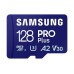 SAMSUNG Memorijska kartica PRO PLUS MicroSDXC 128GB U3 Blue + SDXC Adapter MB-MD128SB