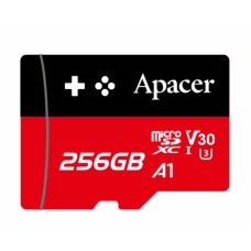 APACER Memorijska kartica microSDXC UHS-I U3 V30 A1 256GB AP256GMCSX10U7-RAGC