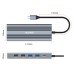 MAIWO USB Tip-C 12 u 1 Docking USB3.0+SD/TF+RJ45+HDMI*2+VGA+Audio+US B-C PD+USB-C data, KH12RHV