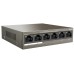 TENDA TEF1106P-4-63W 6-Port 10/100M Desktop Switch with 4-Port PoE