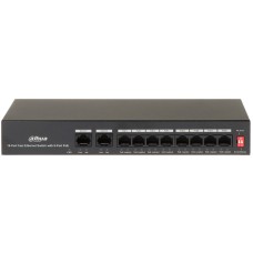 DAHUA PFS3010-8ET-65 10-Port Fast Ethernet Switch with 8-Port PoE