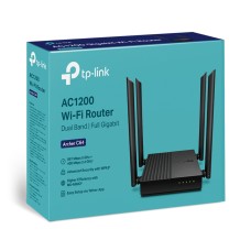 TP-LINK Archer C64 AC1200 Wireless MU-MIMO WiFi ruter