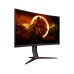 AOC 27 inča C27G2Z3/BK WLED GAMING zakrivljeni monitor