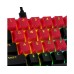 HYPERX Rubber Game Accy Kit US zamenski tasteri crveni