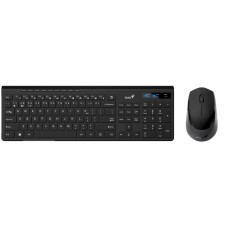 GENIUS SlimStar 8230 Wireless USB US crna tastatura+ miš